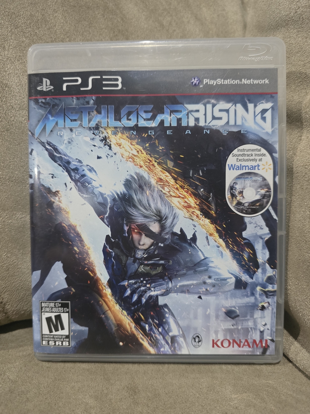 PS3 Metal Gear Rising: Revengeance Game + Soundtrack